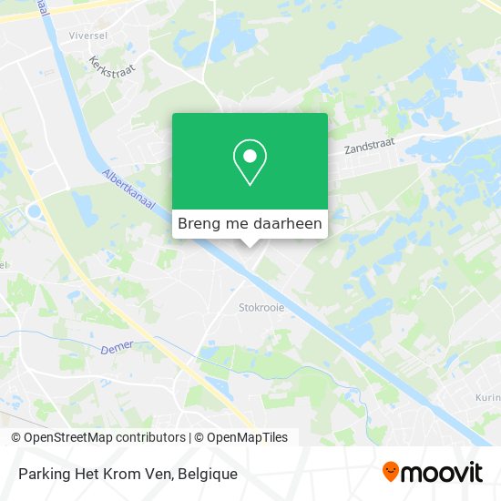 Parking Het Krom Ven kaart