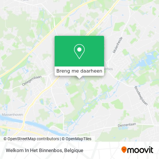 Welkom In Het Binnenbos kaart