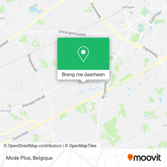 Mode Plus kaart
