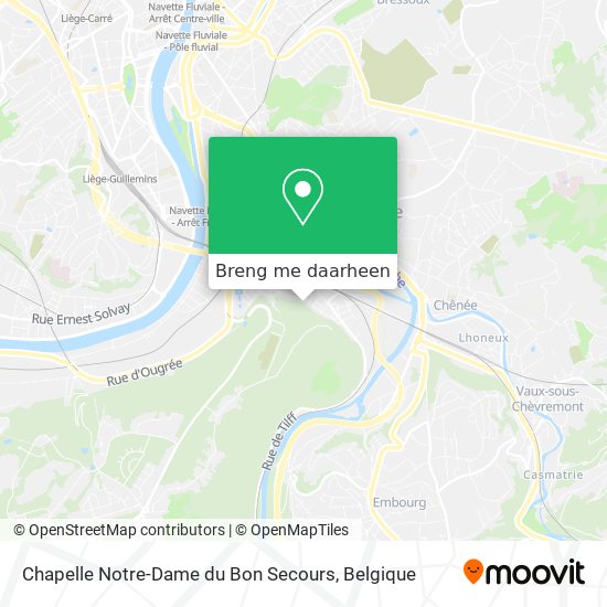 Chapelle Notre-Dame du Bon Secours kaart