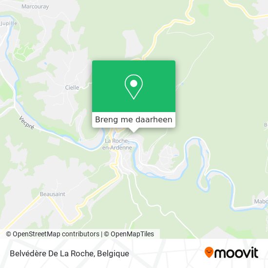 Belvédère De La Roche kaart
