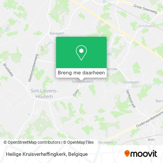 Heilige Kruisverheffingkerk kaart