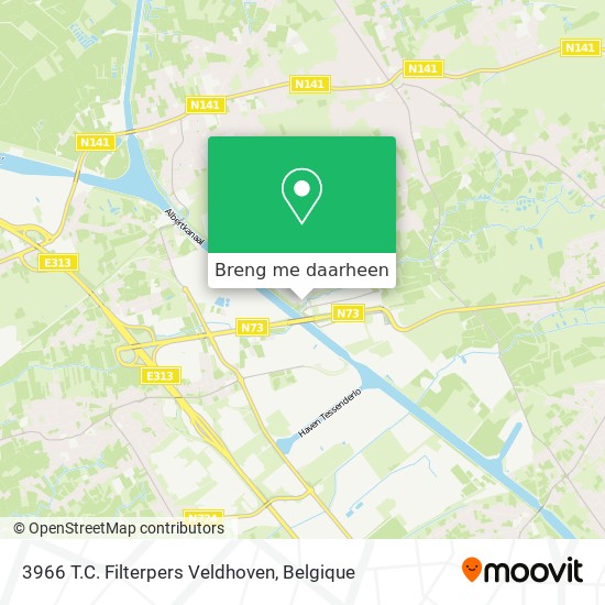 3966 T.C. Filterpers Veldhoven kaart
