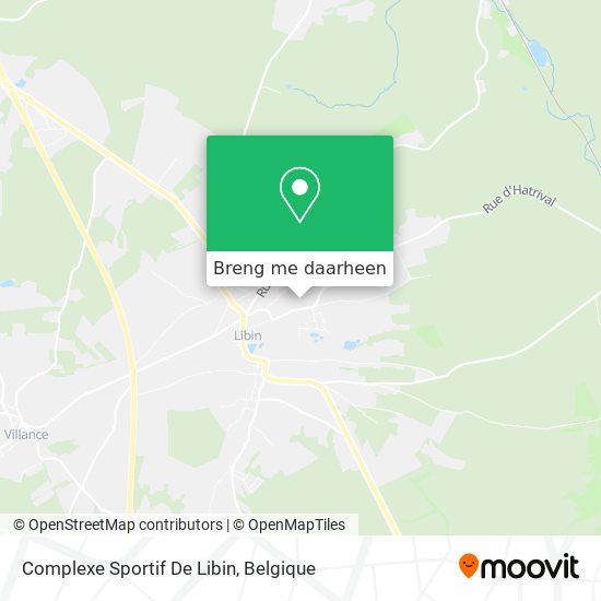 Complexe Sportif De Libin kaart