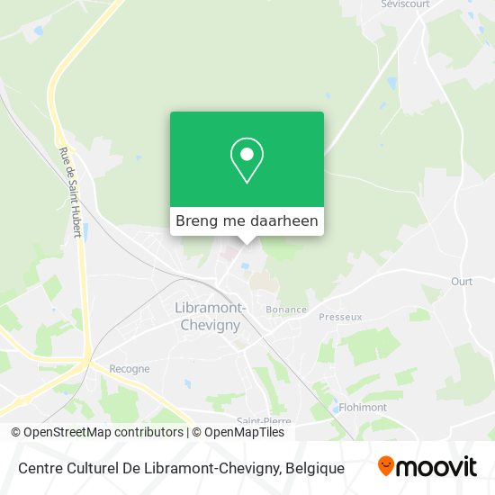 Centre Culturel De Libramont-Chevigny kaart