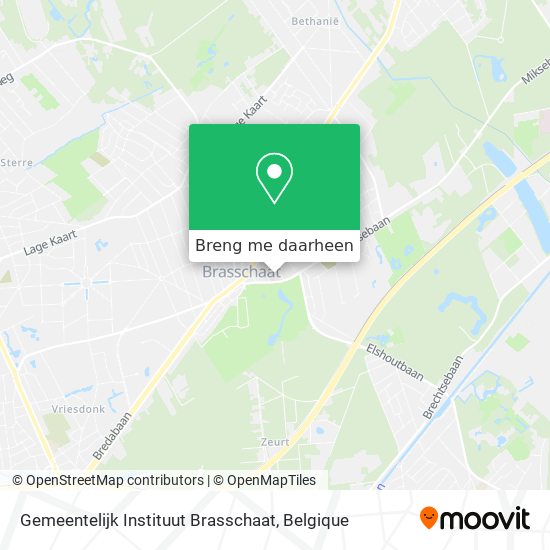 Gemeentelijk Instituut Brasschaat kaart