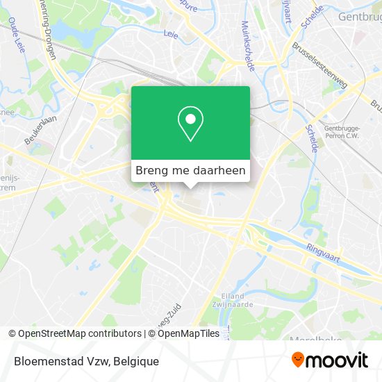 Bloemenstad Vzw kaart