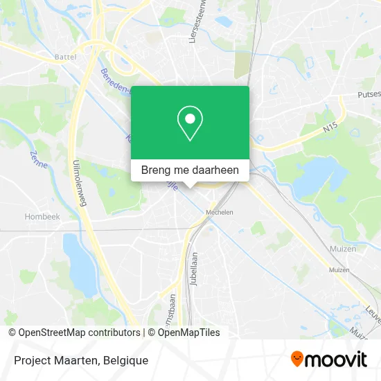 Project Maarten kaart