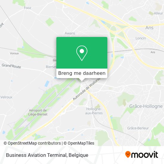 Business Aviation Terminal kaart