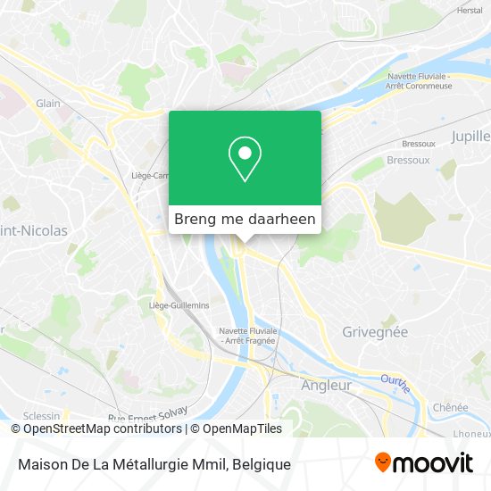 Maison De La Métallurgie Mmil kaart