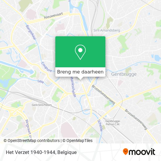 Het Verzet 1940-1944 kaart