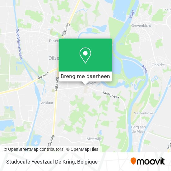 Stadscafé Feestzaal De Kring kaart