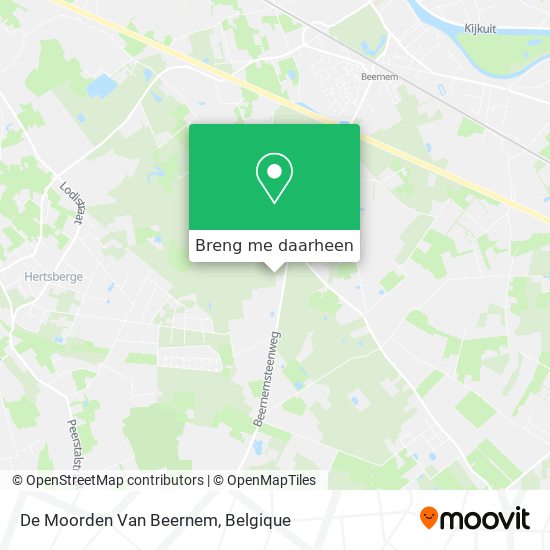 De Moorden Van Beernem kaart