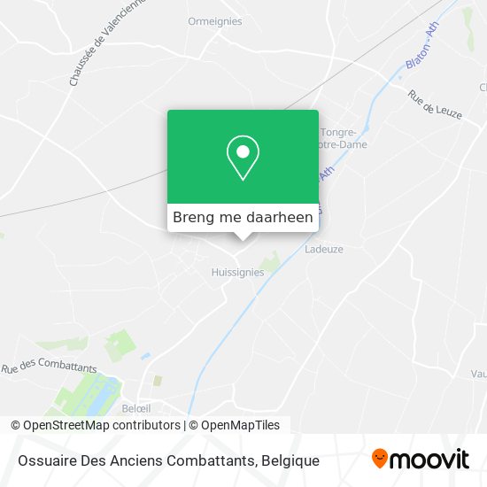 Ossuaire Des Anciens Combattants kaart