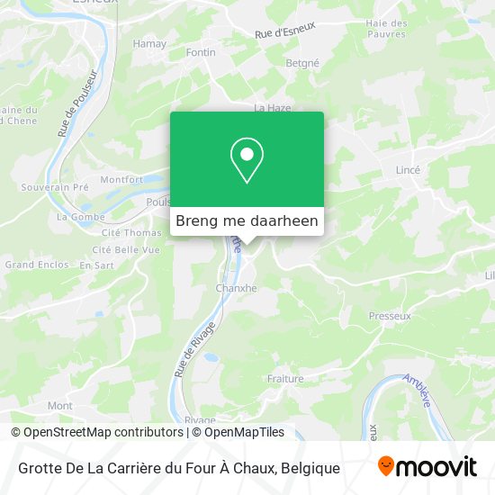 Grotte De La Carrière du Four À Chaux kaart