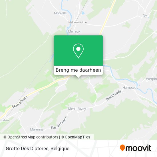 Grotte Des Diptères kaart