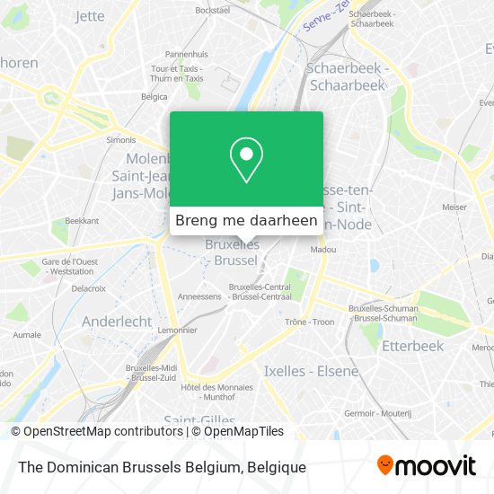 The Dominican Brussels Belgium kaart