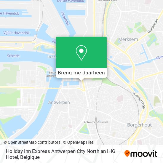 Holiday Inn Express Antwerpen City North an IHG Hotel kaart