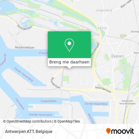 Antwerpen ATT kaart