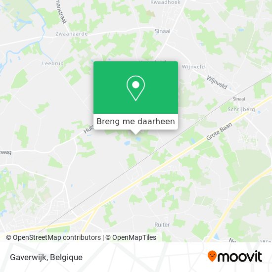Gaverwijk kaart
