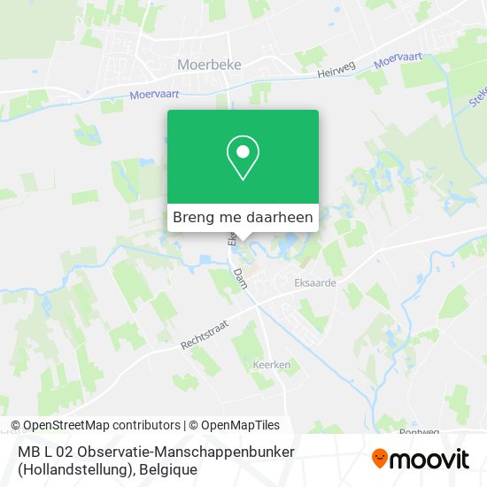 MB L 02 Observatie-Manschappenbunker  (Hollandstellung) kaart