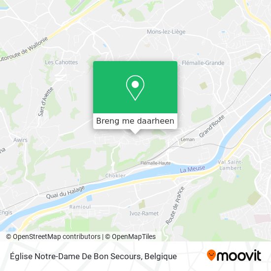 Église Notre-Dame De Bon Secours kaart