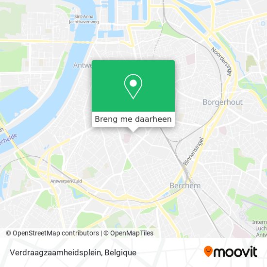 Verdraagzaamheidsplein kaart