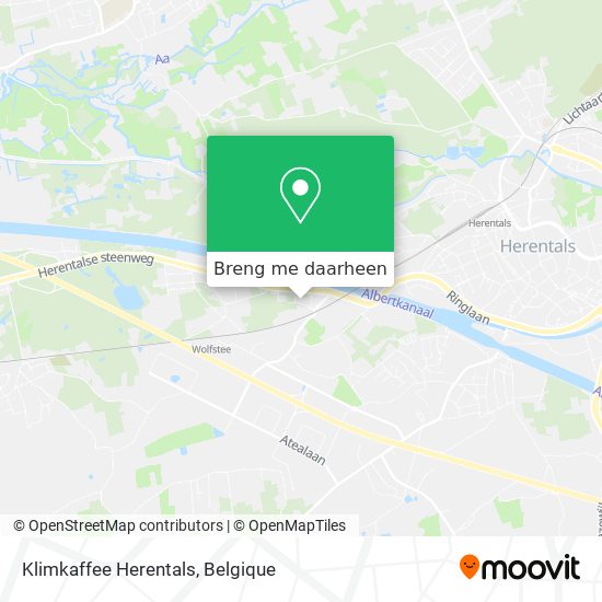 Klimkaffee Herentals kaart