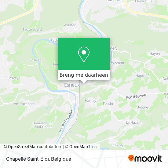 Chapelle Saint-Eloi kaart