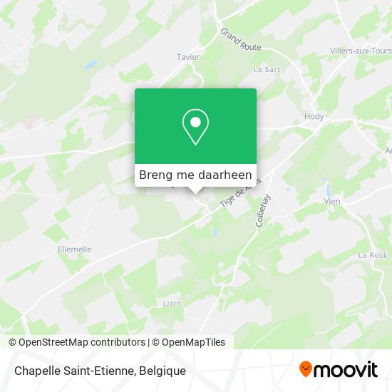 Chapelle Saint-Etienne kaart