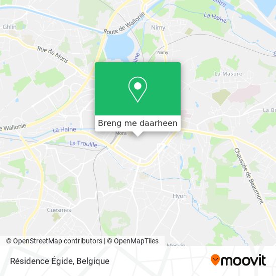 Résidence Égide kaart