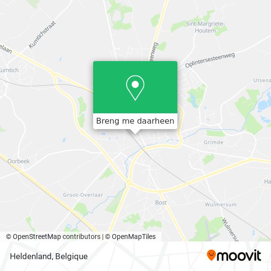 Heldenland kaart