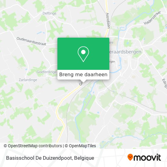 Basisschool De Duizendpoot kaart