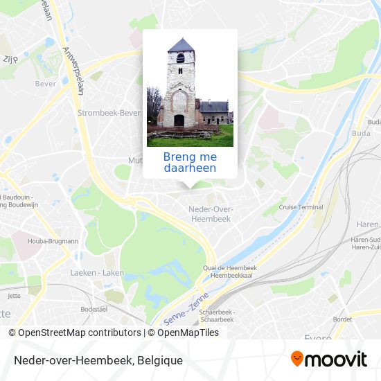 Neder-over-Heembeek kaart