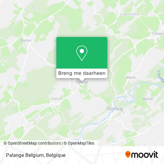 Palange Belgium kaart