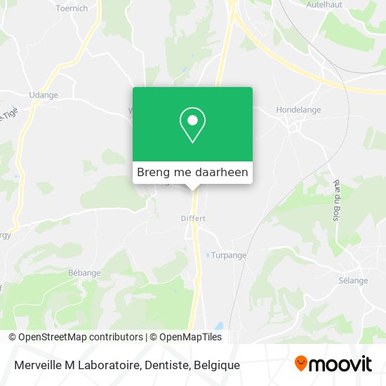 Merveille M Laboratoire, Dentiste kaart
