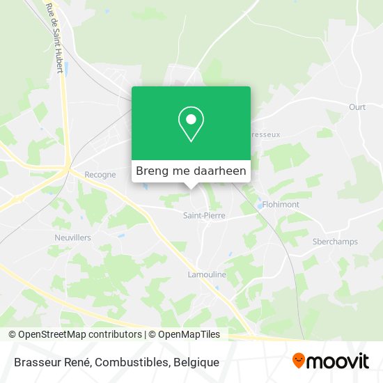Brasseur René, Combustibles kaart