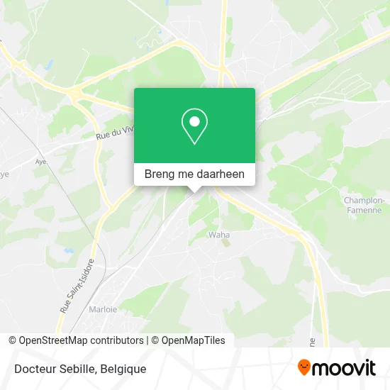 Docteur Sebille kaart