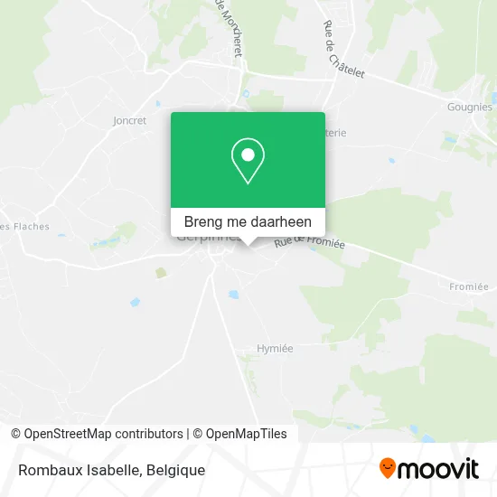 Rombaux Isabelle kaart