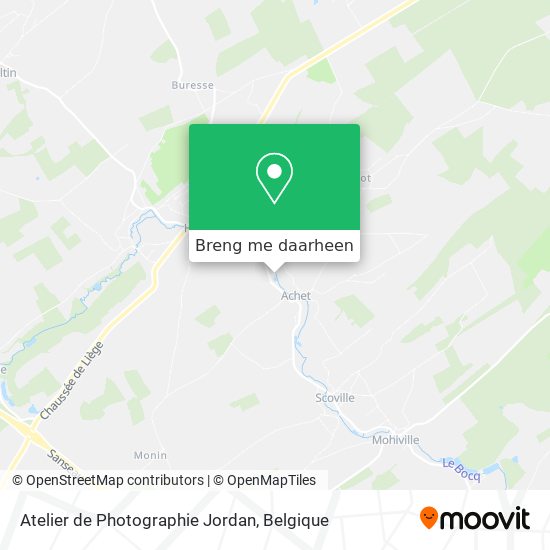 Atelier de Photographie Jordan kaart