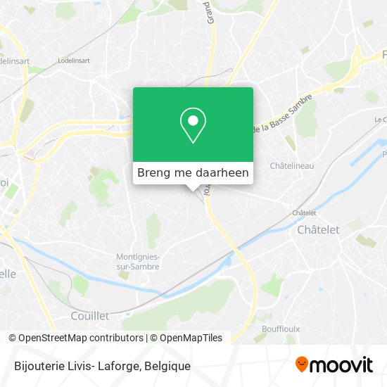 Bijouterie Livis- Laforge kaart