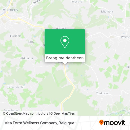Vita Form Wellness Company kaart