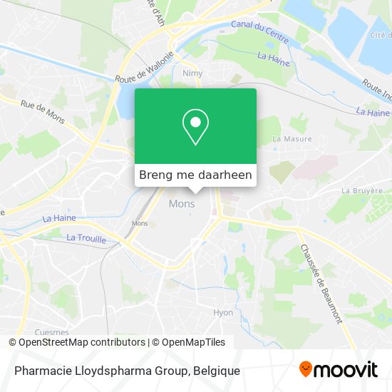 Pharmacie Lloydspharma Group kaart