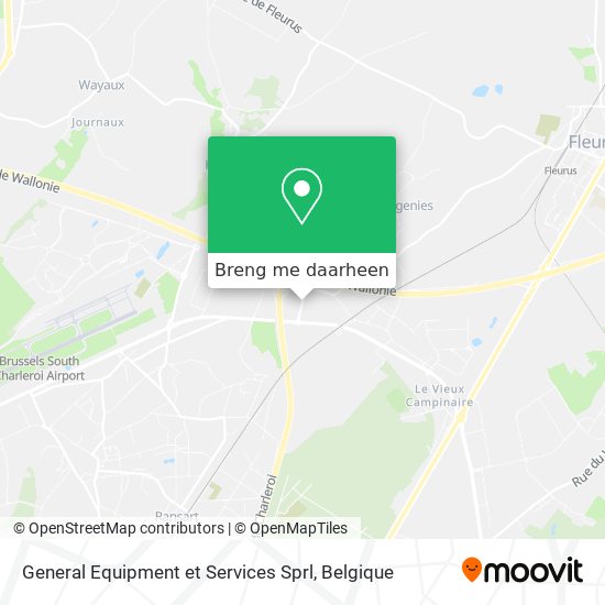 General Equipment et Services Sprl kaart