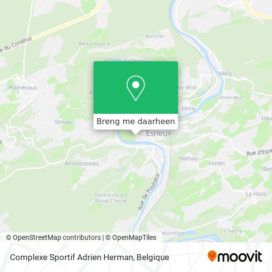 Complexe Sportif Adrien Herman kaart