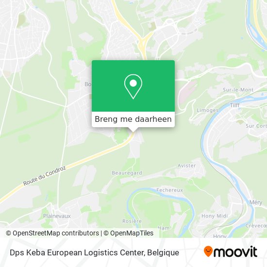 Dps Keba European Logistics Center kaart