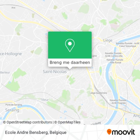 Ecole Andre Bensberg kaart