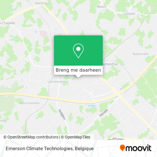 Emerson Climate Technologies kaart
