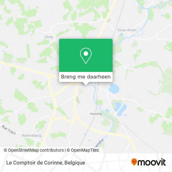 Le Comptoir de Corinne kaart