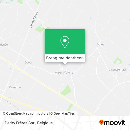 Dedry Frères Sprl kaart